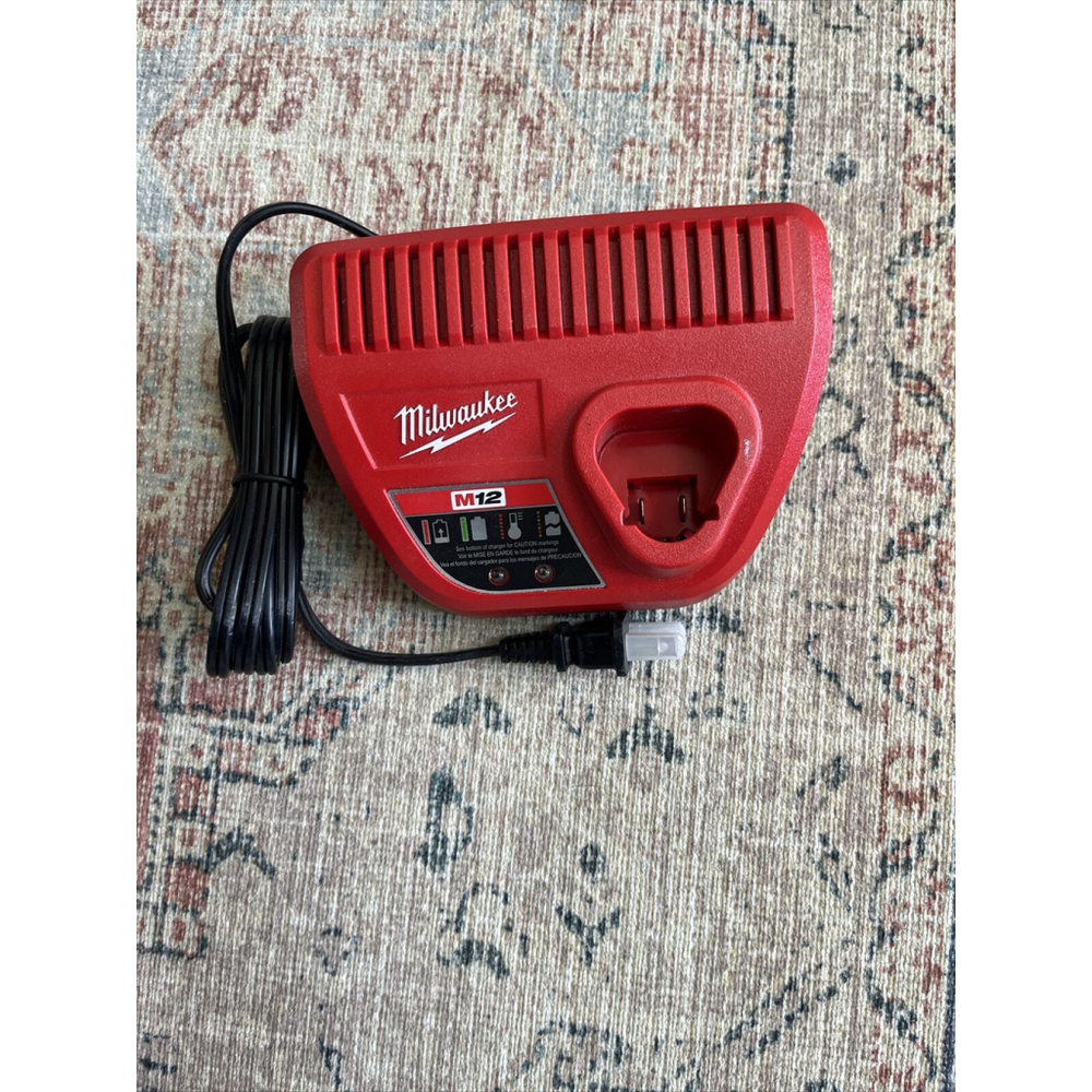 Milwaukee 48-59-2401 M12 12V Lithium Ion Battery Charger 12 Volt